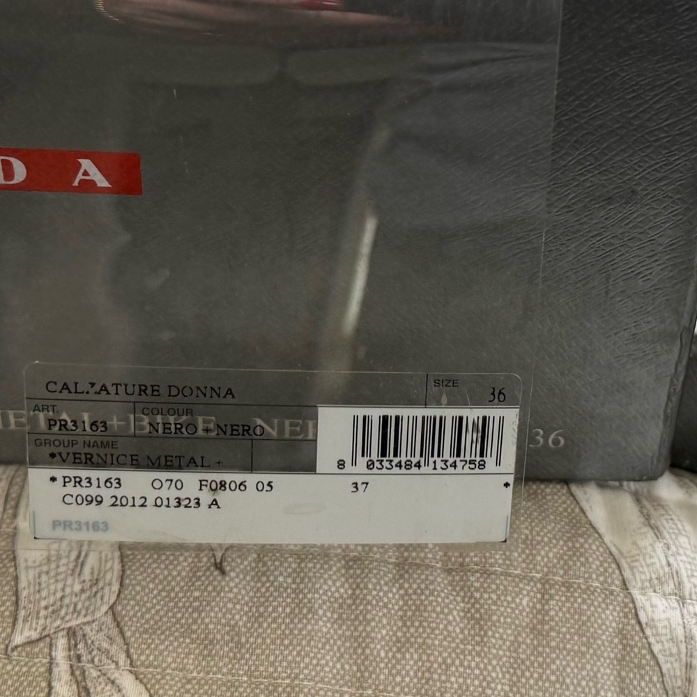 Prada Red/pink and Gray Sneakers - Picture 4 of 7